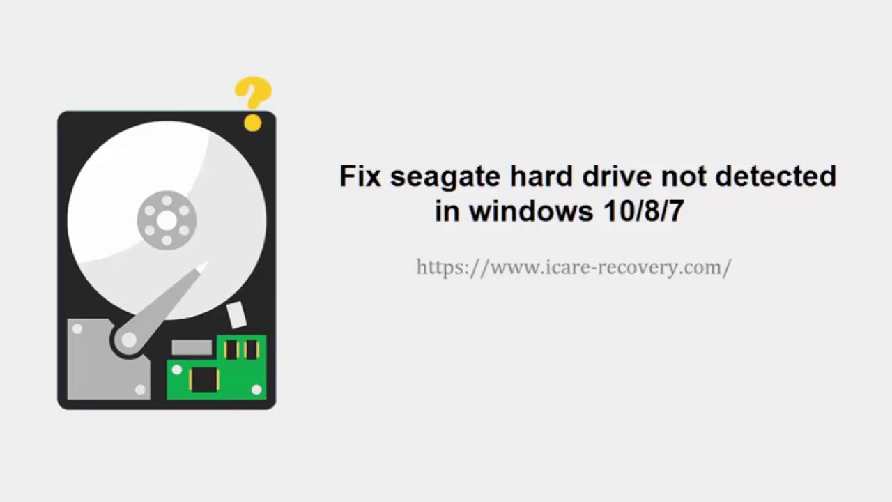 seagate backup plus for mac windows 10 not recognized